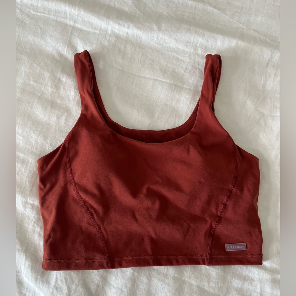 ✨Kittenish- Longline Bra Tank